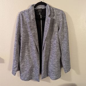 F21 grey casual blazer